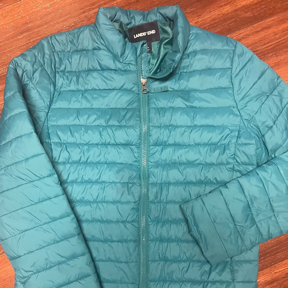 Lands End Lightweight Puffer